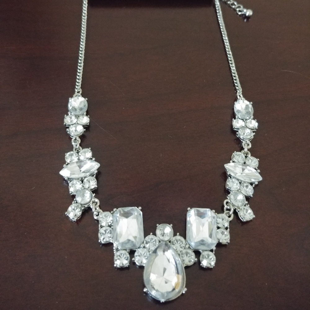 💫Charming Charlie | Necklace | Silver | Diamond